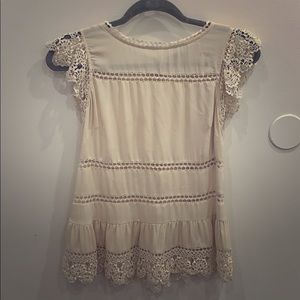 Red Valentino S Cream Blouse